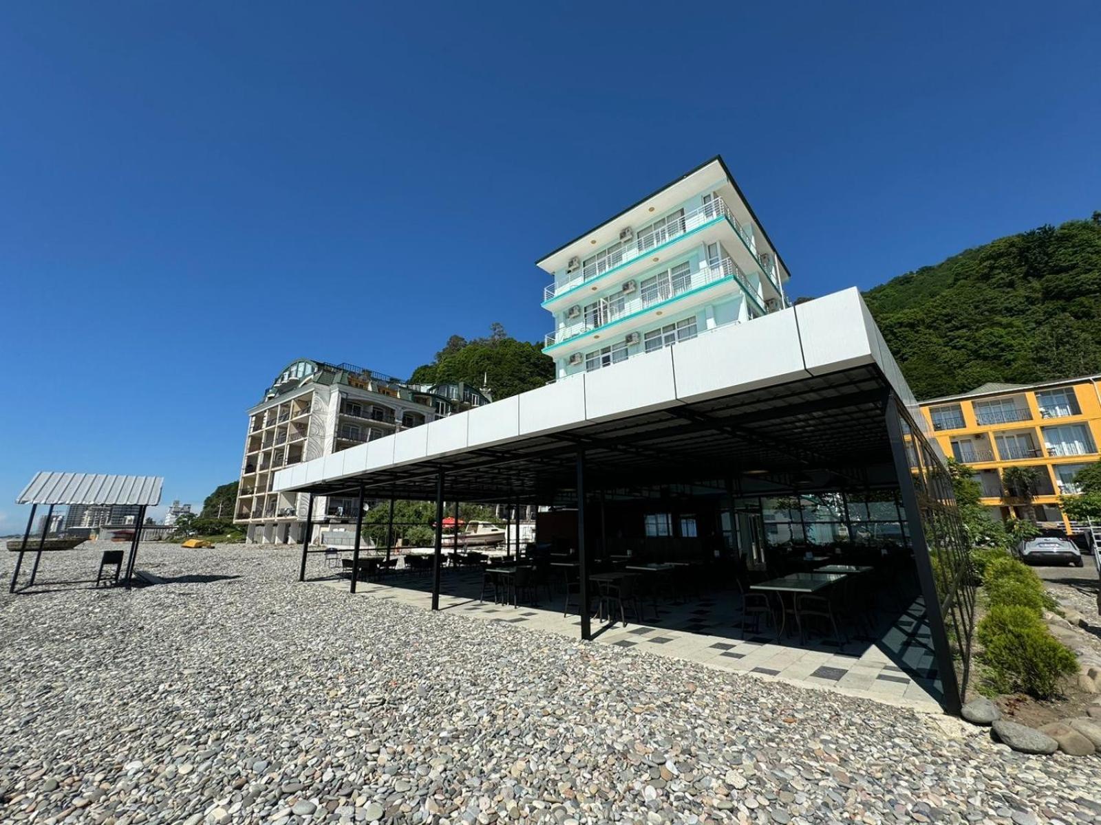 Black Sea Hotel Kwariati Exterior foto